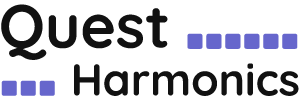 Quest Harmonics Text Logo